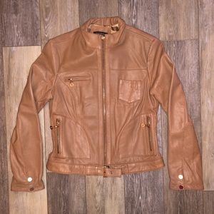 White House Black Market Leather Jacket